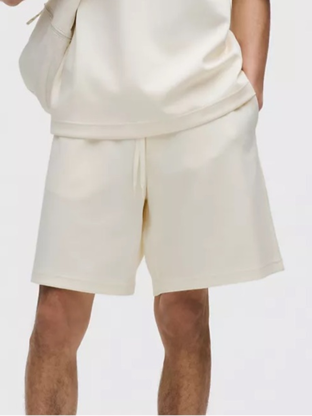 Lululemon Men’s Grand Standard 8” Short. Size XXL. Color Coconut Ivory.